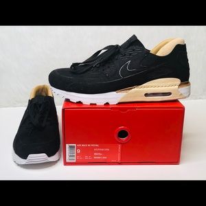 New Nike Air Max 90 Royal Velvet Black Suede sz 9
